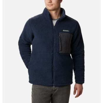 Columbia Mountainside Heavyweight Sherpa Fleece, Chamarras Azul Marino Para Hombre | 104265-VSN